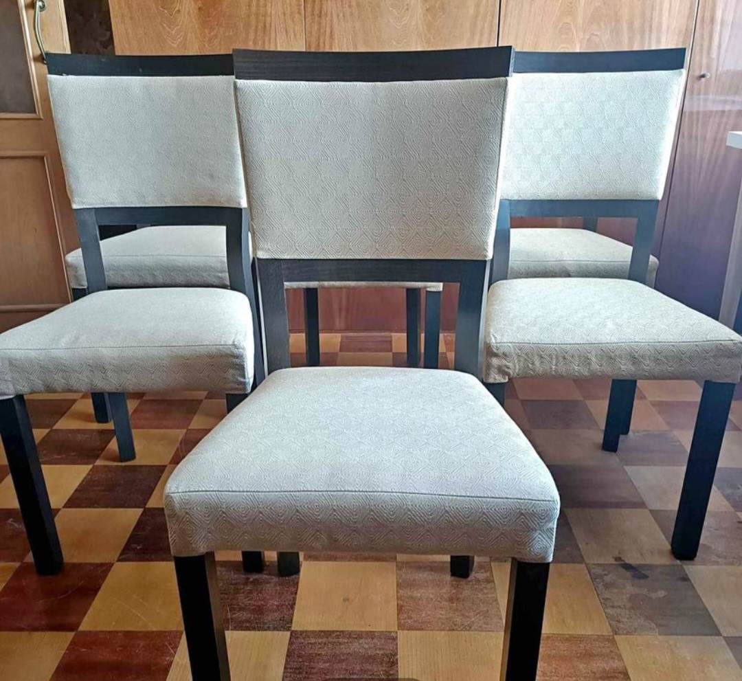 6 kėdės
