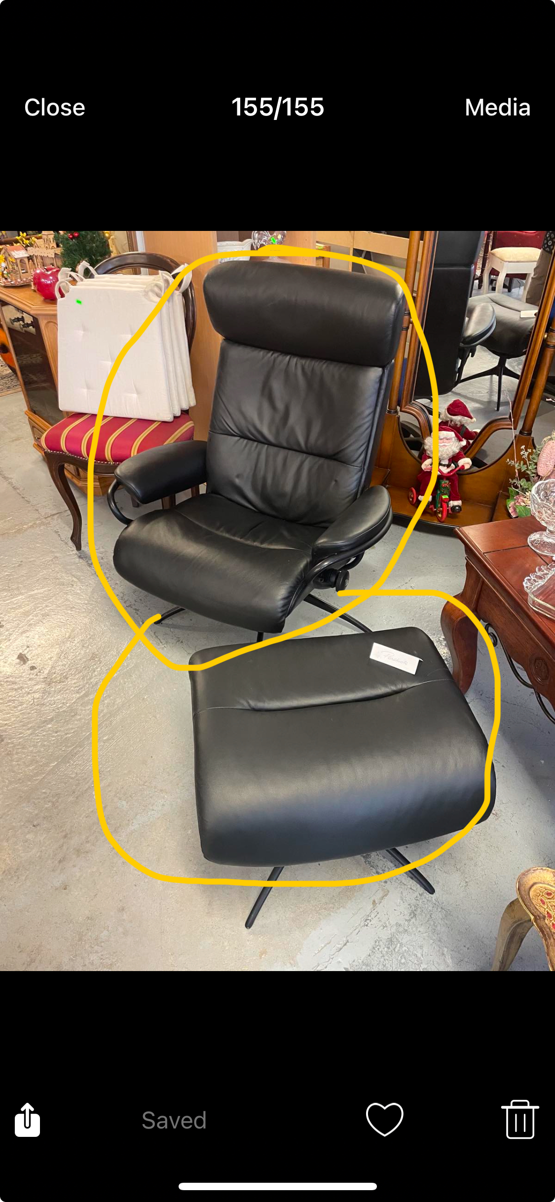 Krėslas+kėdutė  Kretinga-Vilnius