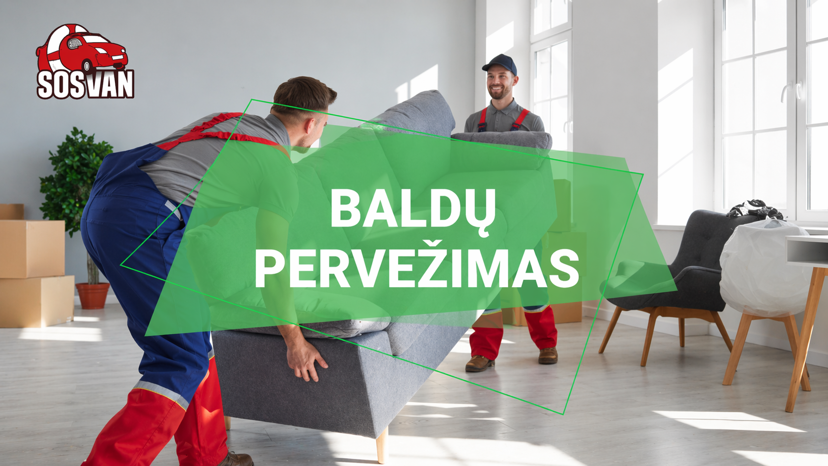 Baldų pervežimas